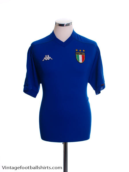 Maillot Italie Domicile 1998-00 Kappa - Taille L, Numéro 17 - Occasion
