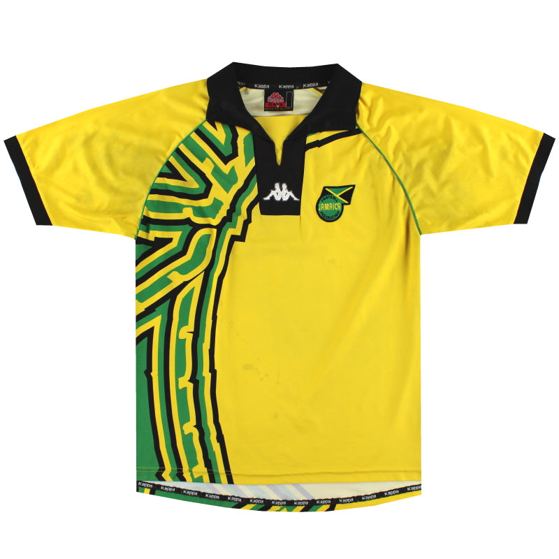 1998-00 Jamaica Kappa Home Shirt L Football Shirt