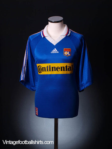 1998-00 Lyon Away Shirt XL Football Shirt