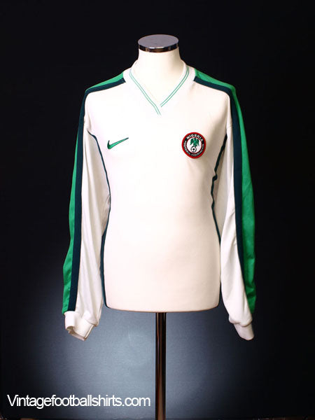 1998-00 Nigeria Away Shirt L/S *BNWT* L Football Shirt