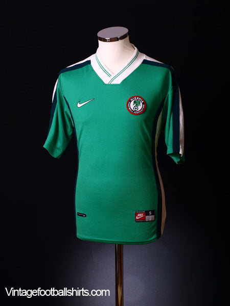 1998-00 Nigeria Player Issue Home Shirt XL Football Shirt