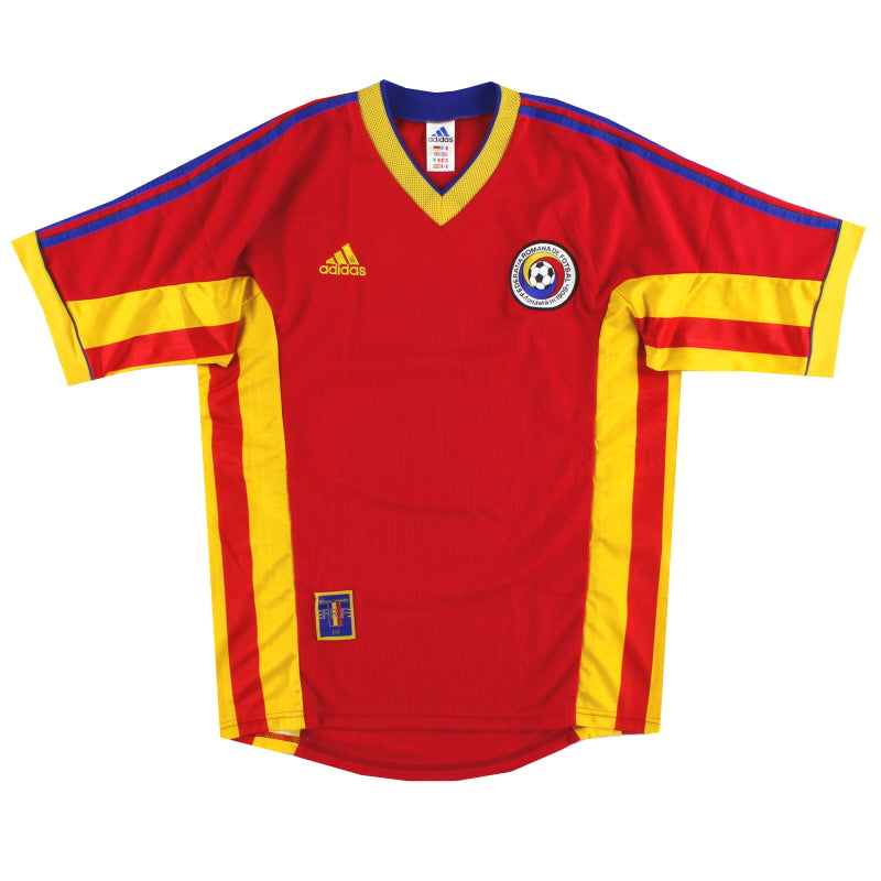 1998-00 Romania adidas Away Shirt M Football Shirt