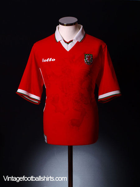 1998-00 Wales Home Shirt XXL Football Shirt