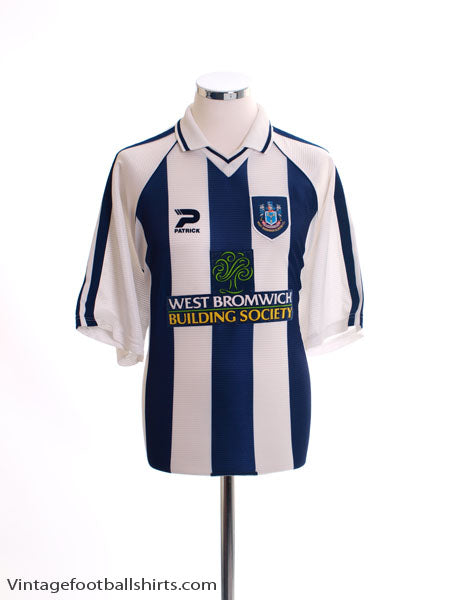 1998-00 West Brom Home Shirt L Football Shirt
