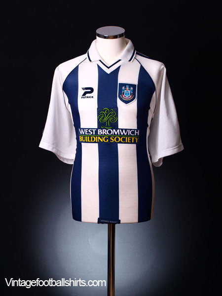 1998-00 West Brom Home Shirt L Football Shirt