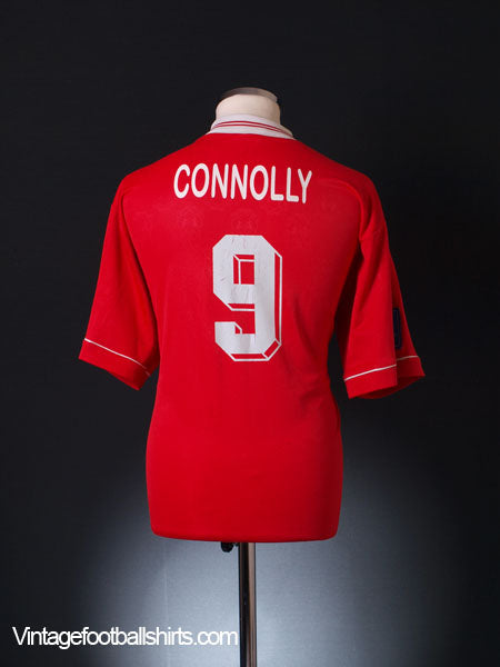 1998-00 Wrexham Home Shirt Connolly #9 XL Football Shirt