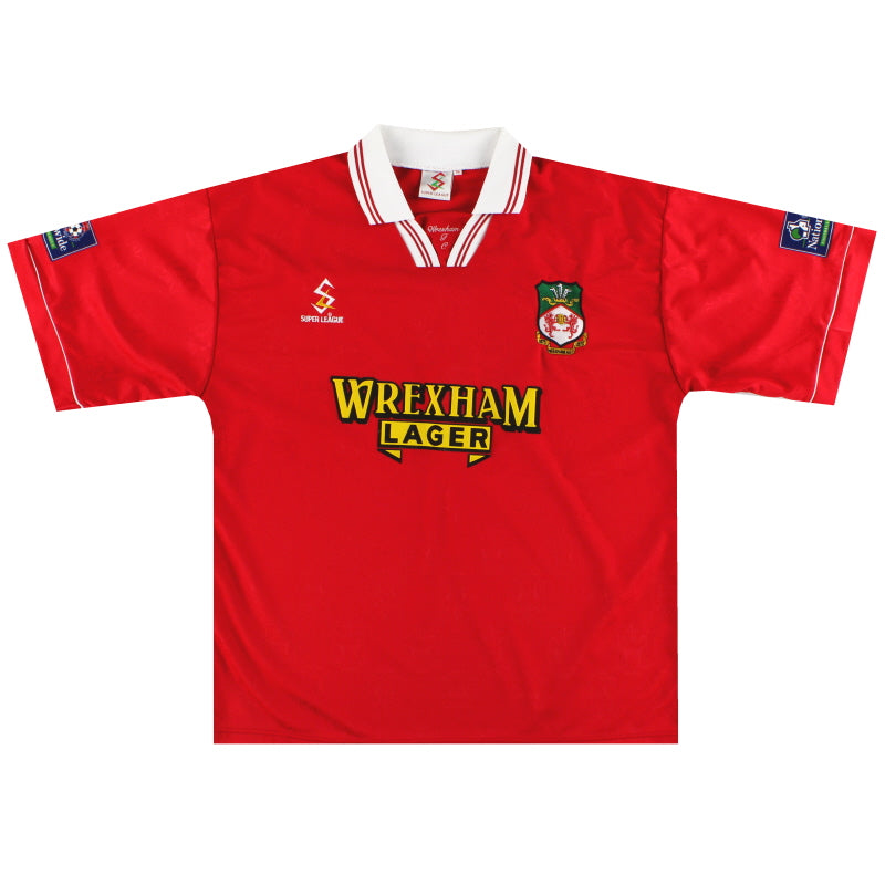 1998-00 Wrexham Home Shirt *Mint* XL Football Shirt
