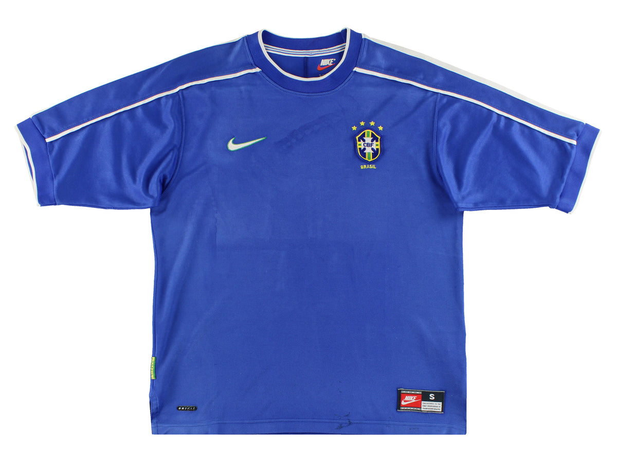 1998-00 Brazil Nike Away Shirt S