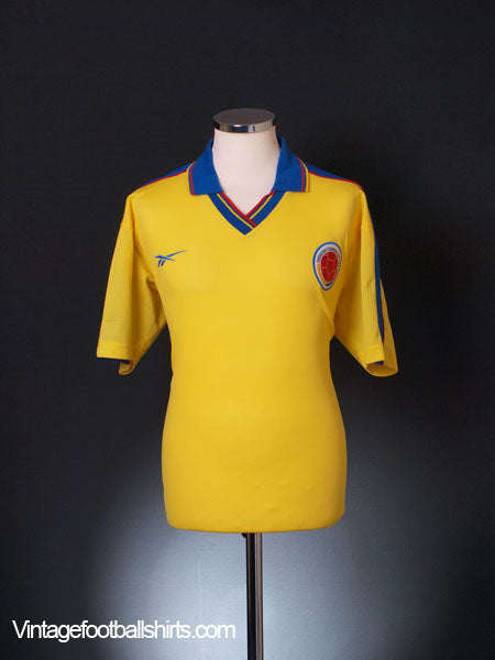 1998-01 Colombia Home Shirt M Football Shirt