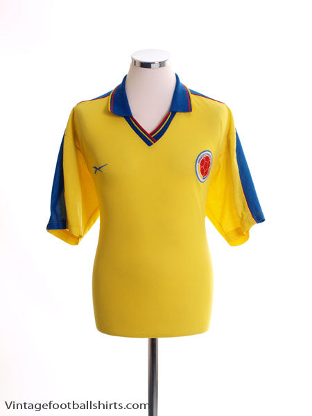 1998-01 Colombia Home Shirt XL Football Shirt