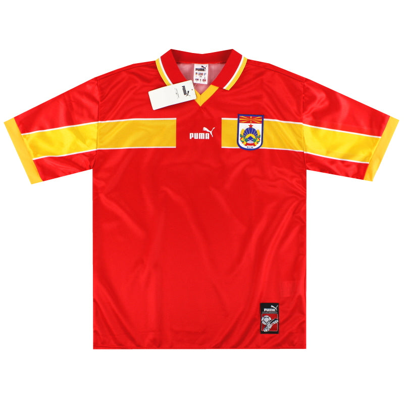 1998-01 Macedonia Puma Home Shirt *w/tags* L Football Shirt