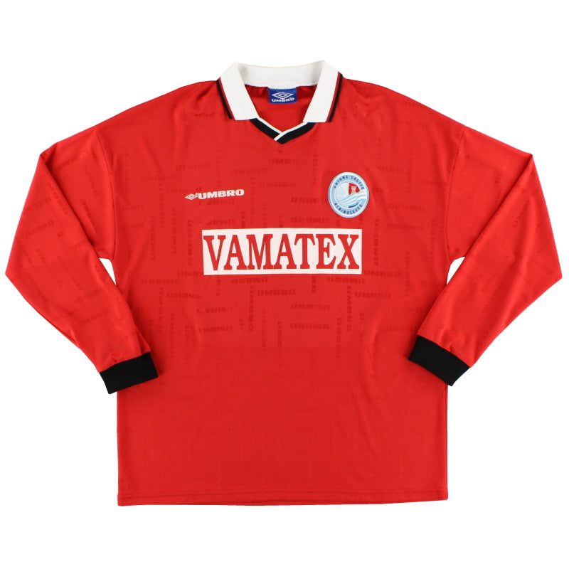 1998-99 AlbinoLeffe Match Issue Away Shirt #3 L/S XL Football Shirt