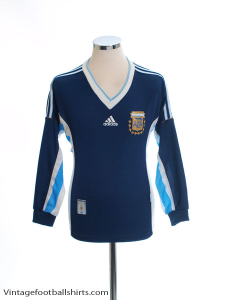 1998-99 Argentina Away Shirt L/S XS Football Shirt