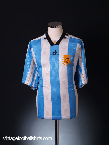 1998-99 Argentina Home Shirt L Football Shirt