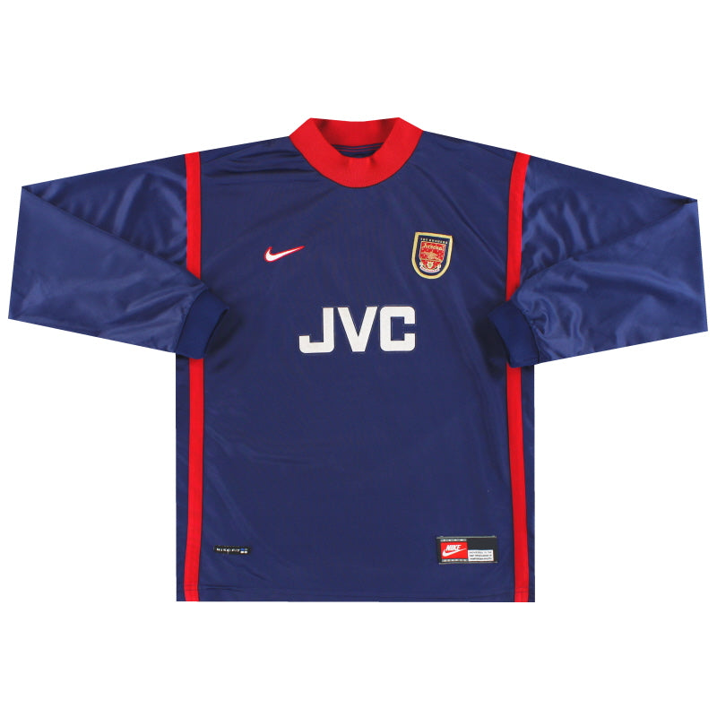 1998-99 Arsenal Nike Goalkeeper Shirt XL.Boys Football Shirt