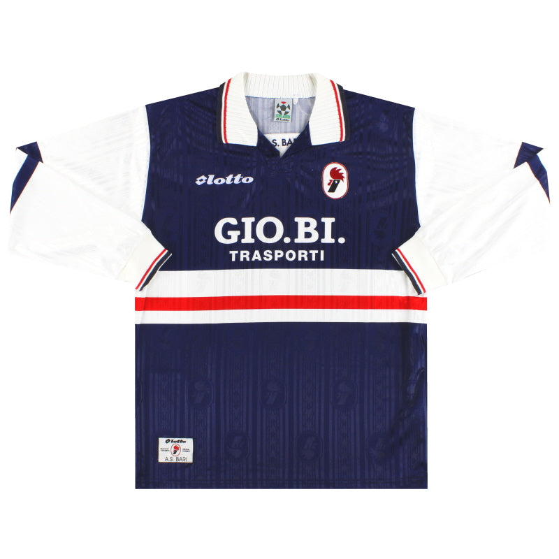 1998-99 Bari Lotto Third Shirt L/S L Football Shirt