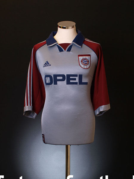 1998-99 Bayern Munich Champions League Shirt L Football Shirt