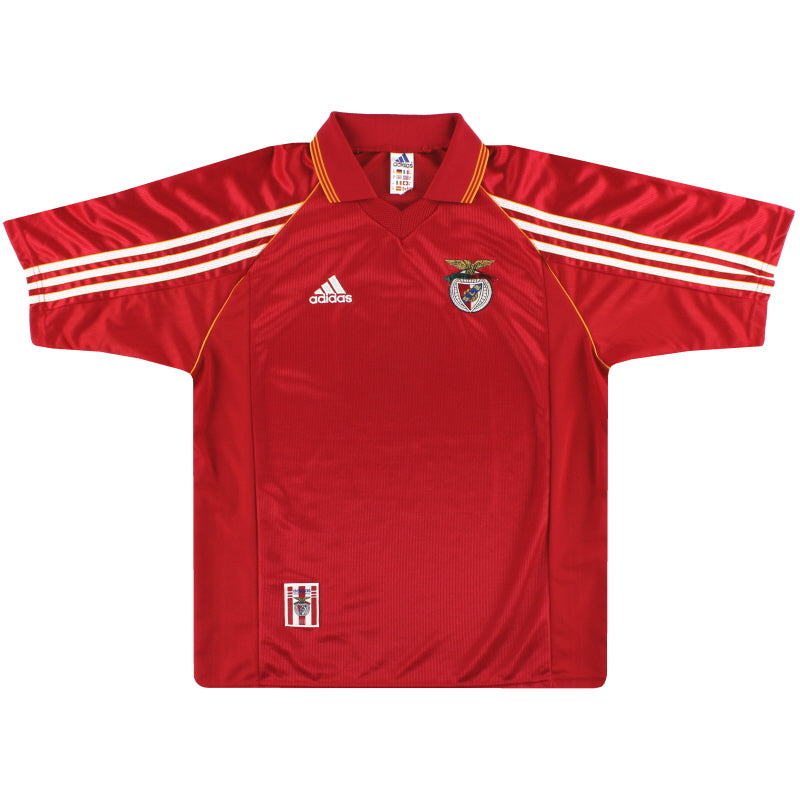 1998-99 Benfica adidas Home Shirt XL Football Shirt