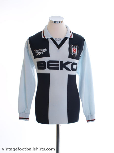 1998-99 Besiktas Away Shirt L/S L Football Shirt