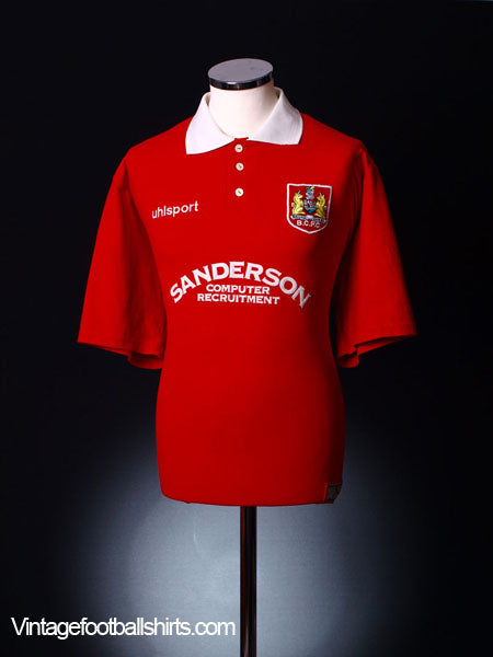 1998-99 Bristol City Home Shirt *Mint* XL Football Shirt
