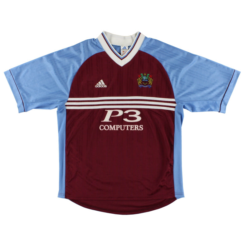 1998-99 Burnley Home Shirt L Football Shirt
