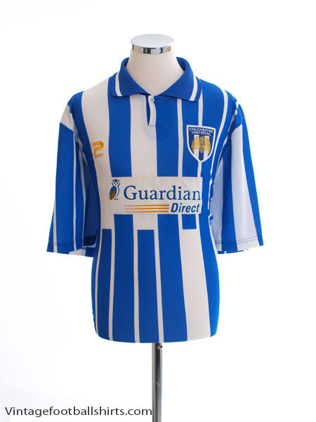 1998-99 Colchester United Home Shirt XL Football Shirt