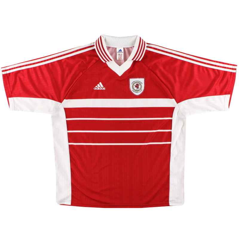 1998-99 Crewe Alexandra adidas Home Shirt XL Football Shirt