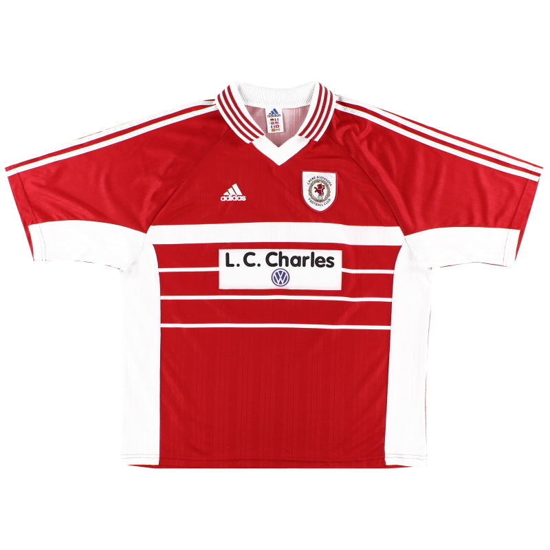 1998-99 Crewe Alexandra Home Shirt XL Football Shirt