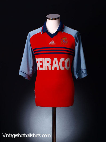 1998-99 Deportivo Away Shirt L Football Shirt