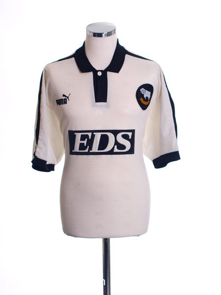 1998-99 Derby County Home Shirt S Football Shirt
