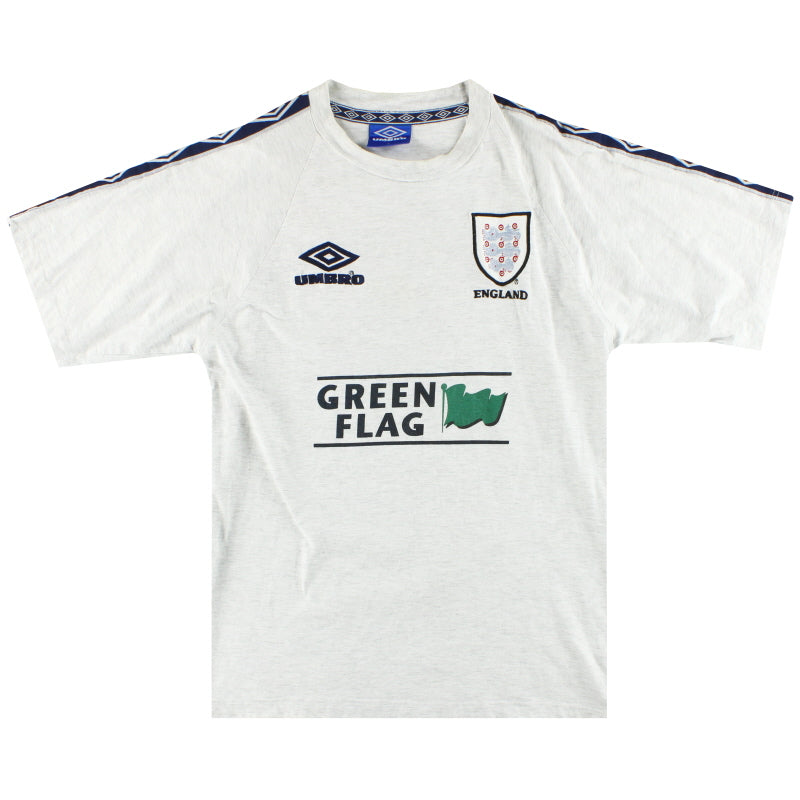 1998-99 England Umbro Leisure Tee L T-Shirt