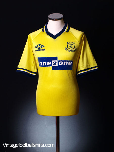 1998-99 Everton Third Shirt XXL Football Shirt