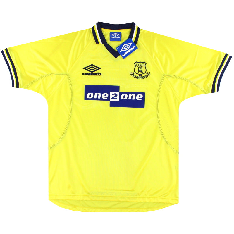 1998-99 Everton Umbro Third Shirt *w/tags* XL Football Shirt