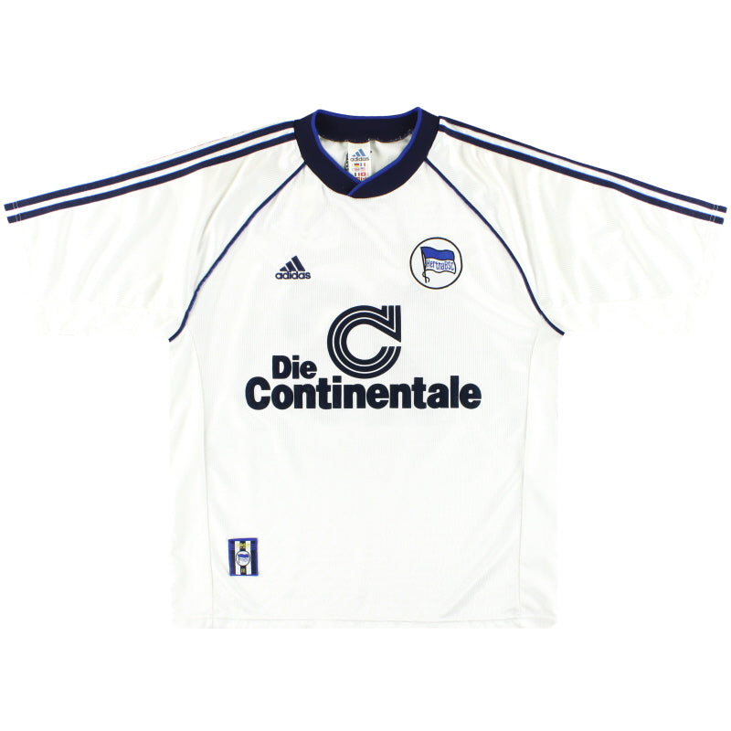 1998-99 Hertha Berlin adidas Away Shirt XXL Football Shirt