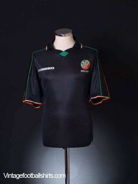 1998-99 Ireland Player Issue Away Shirt XL Football Shirt
