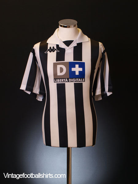 1998-99 Juventus Home Shirt L Football Shirt