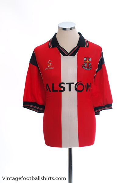 1998-99 Lincoln City Home Shirt XXL Football Shirt