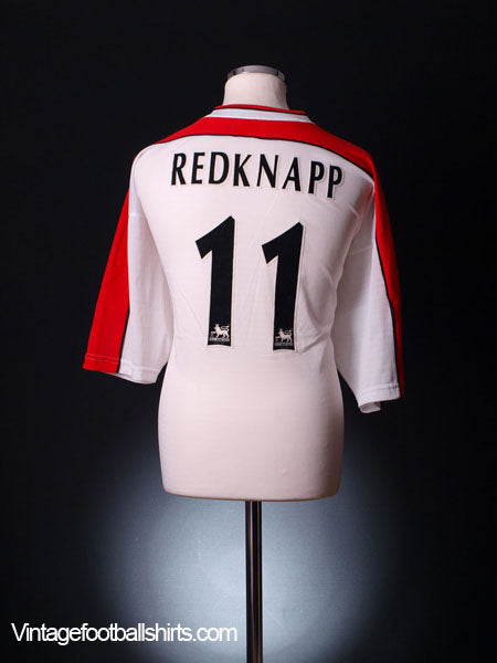 1998-99 Liverpool Away Shirt Redknapp #11 XXL Football Shirt