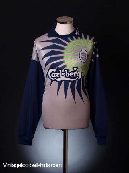 1998-99 Liverpool Goalkeeper Shirt XXL Football Shirt