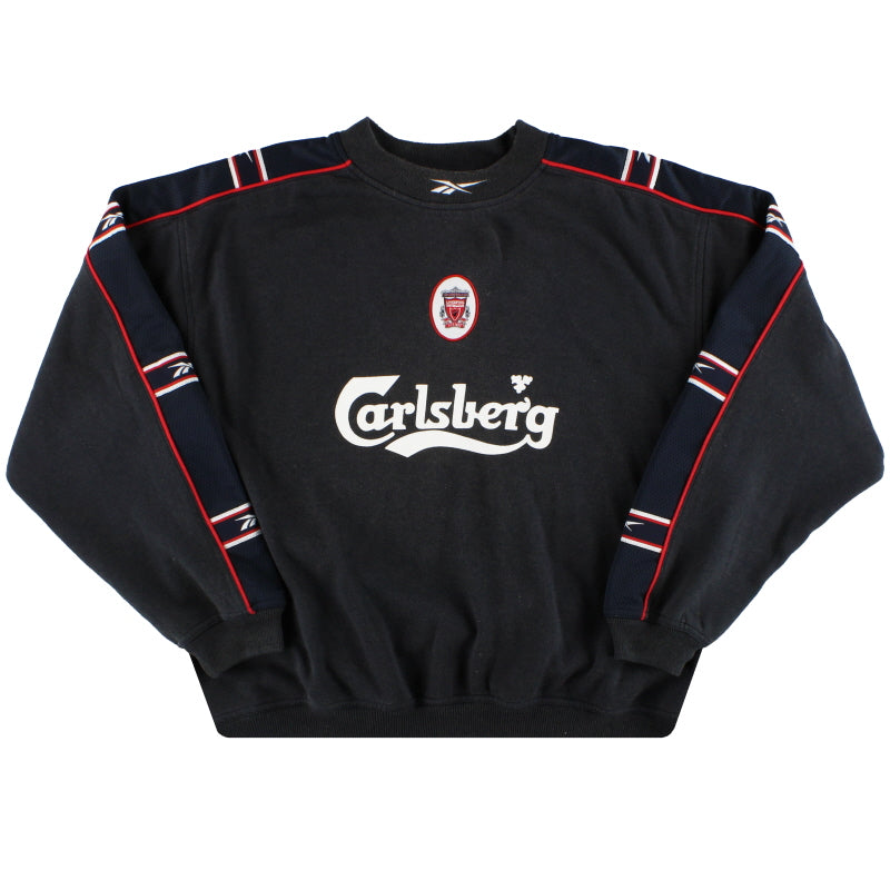 1998-99 Liverpool Reebok Sweatshirt M Sweatshirt