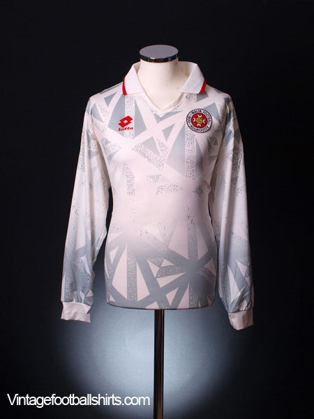 1998-99 Malta Match Issue Away Shirt #15 L/S XL Football Shirt