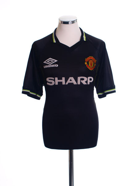 1998-99 Manchester United Third Shirt L Football Shirt