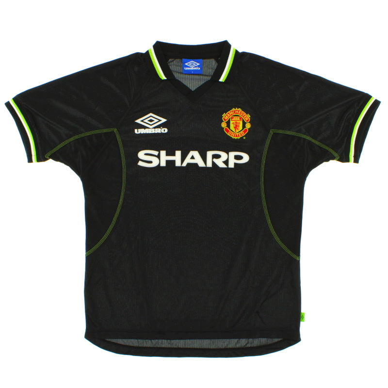 1998-99 Manchester United Third Shirt *Mint* L Football Shirt