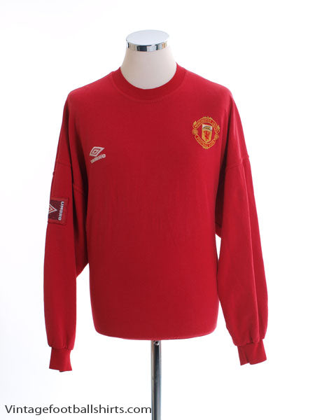 1998-99 Manchester United Training Jumper M Sweatshirt