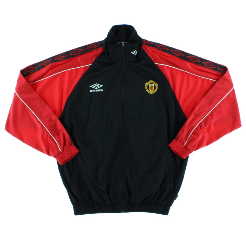 1998-99 Manchester United Umbro Track Jacket *As New* L Jacket