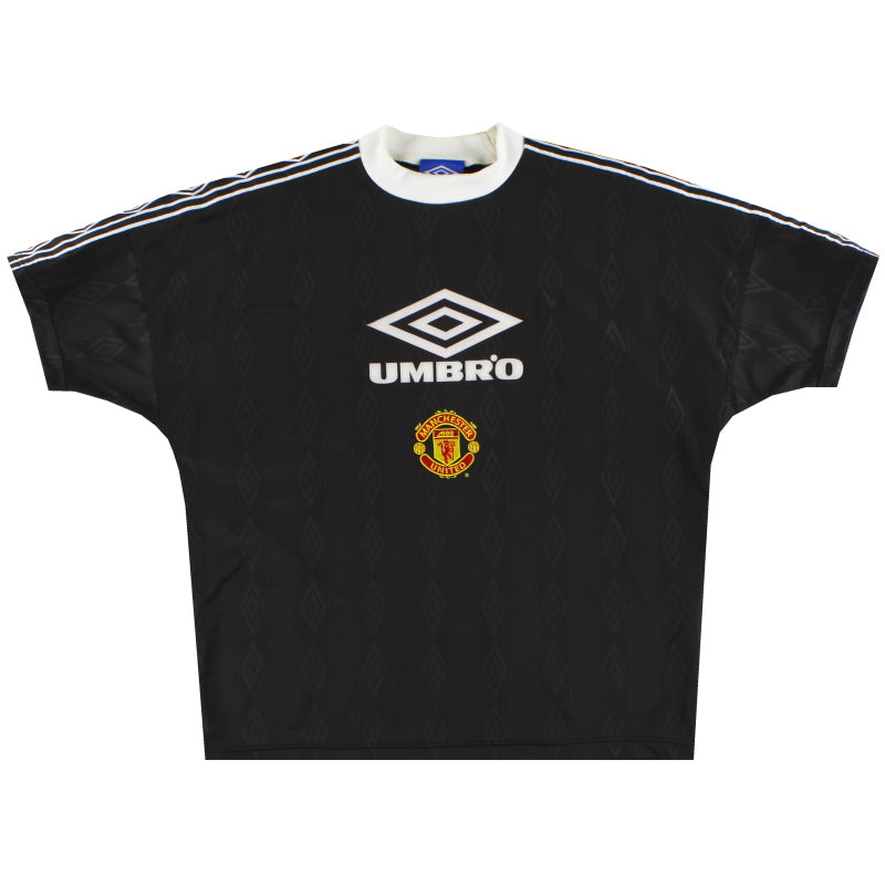 1998-99 Manchester United Umbro Training Top L Football Shirt