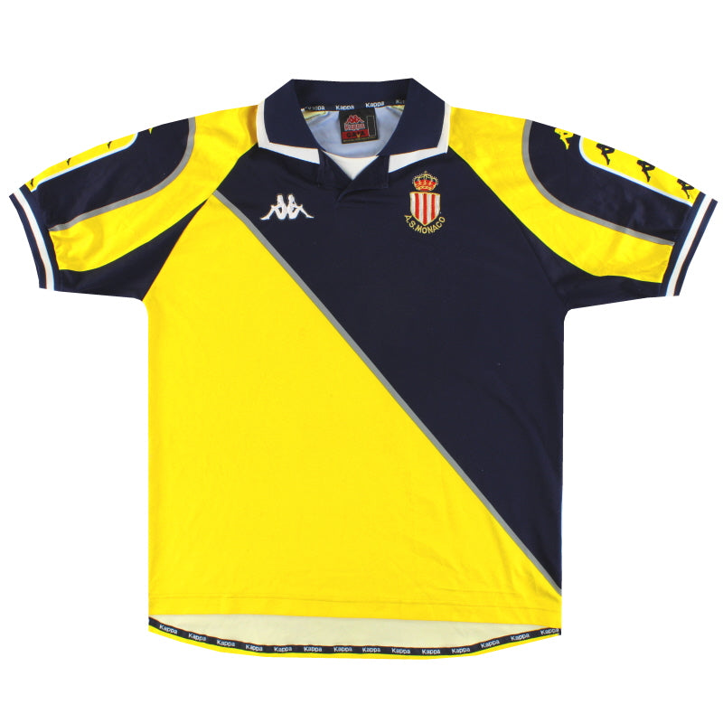 1998-99 Monaco Kappa Away Shirt #15 XL Football Shirt