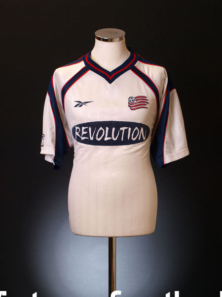 1998-99 New England Revolution Home Shirt L Football Shirt
