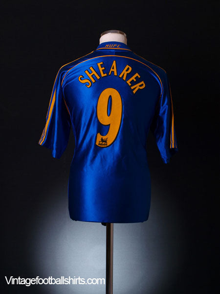 1998-99 Newcastle Away Shirt Shearer #9 M Football Shirt