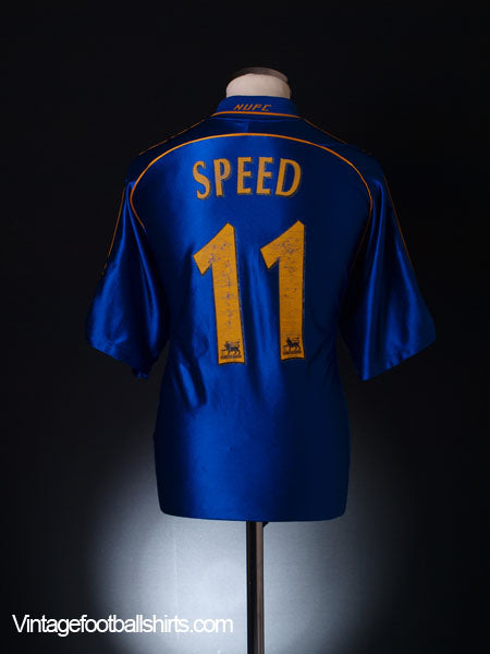 1998-99 Newcastle Away Shirt Speed #11 L Football Shirt